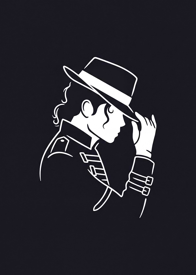 Michael Jackson Silhouette