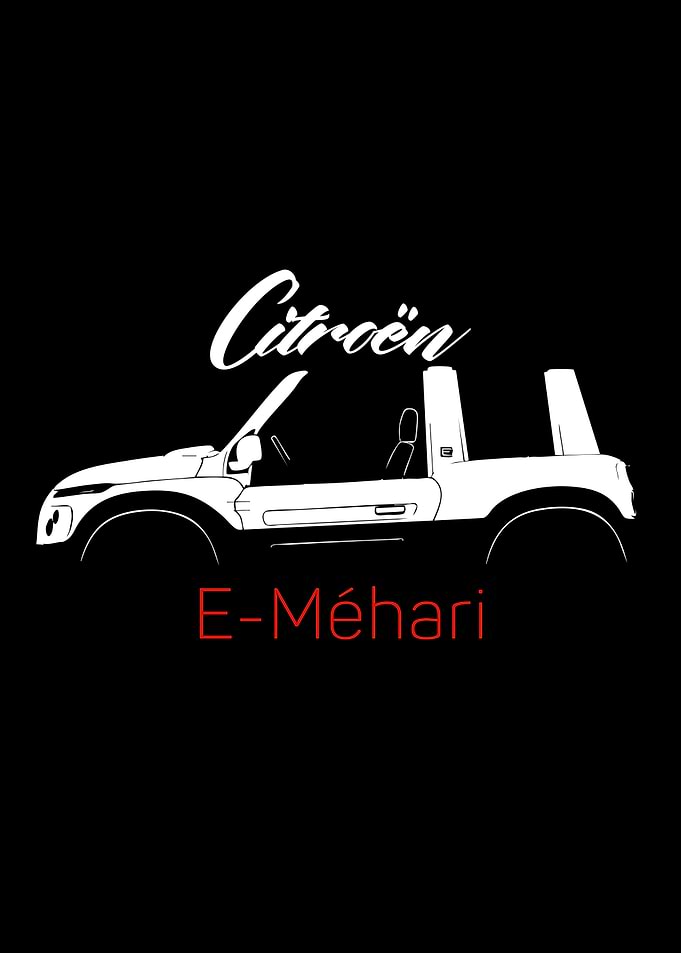 Citroën E-Méhari car illustration