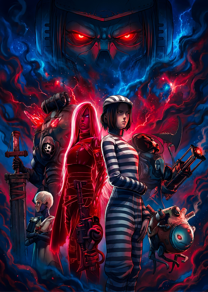 Luna Abyss Game Illustration Anime Style