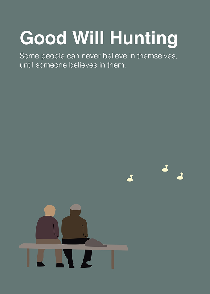 Good Will Hunting Minimalist Poster