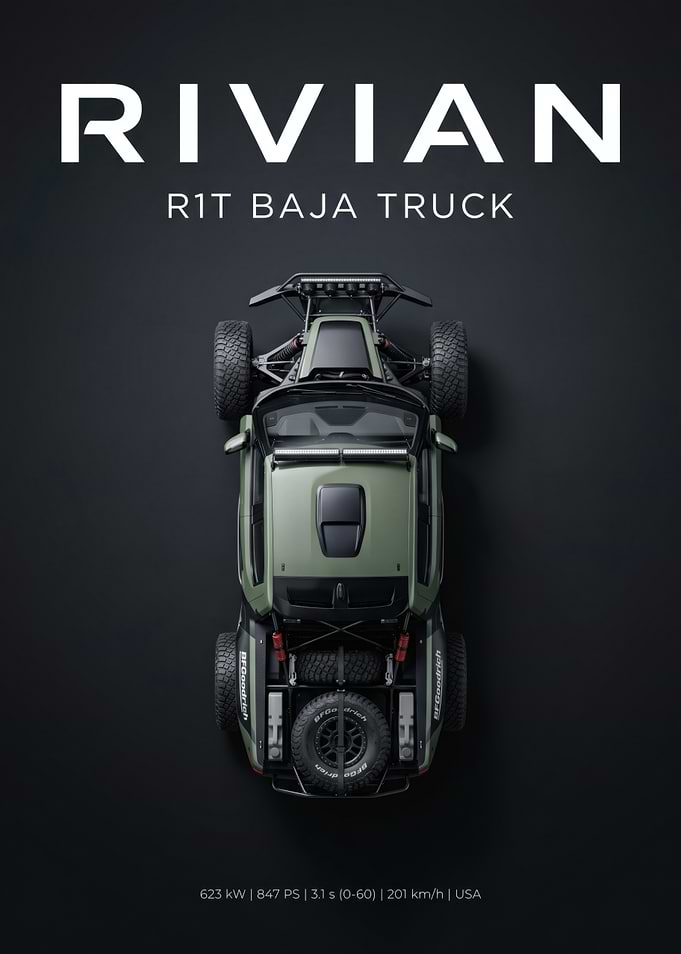 Rivian R1T Baja Truck
