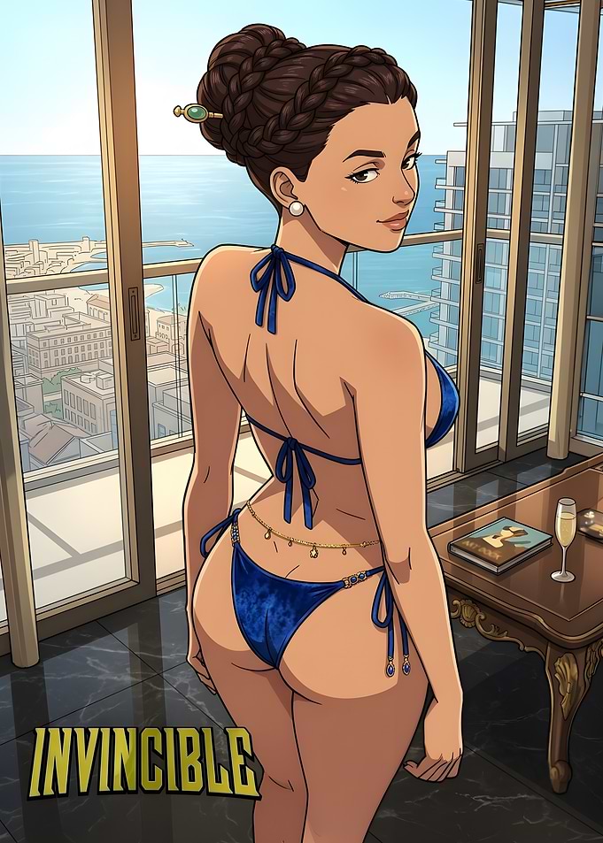 Invincible Bikini Woman
