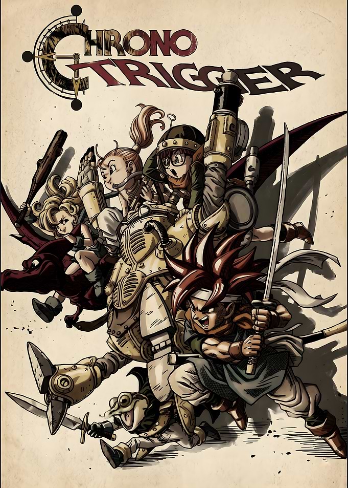 Chrono Trigger Game Poster