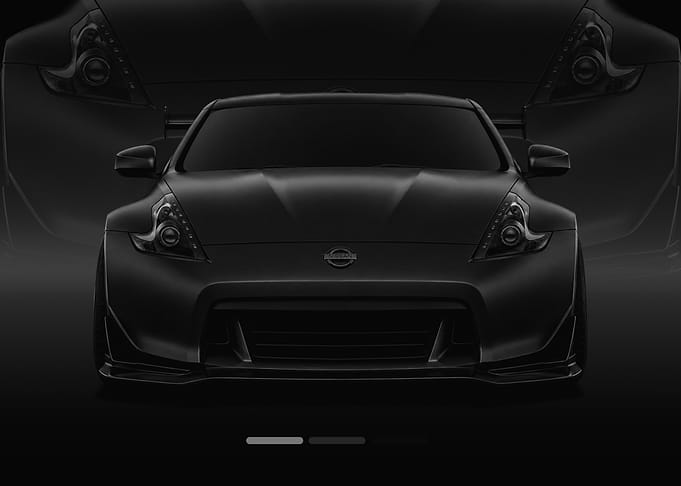 Dark Nissan 370Z concept