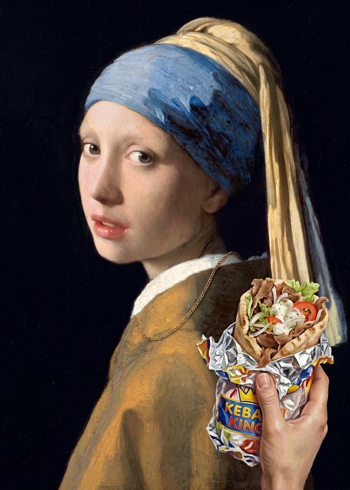 Girl with a Kebab