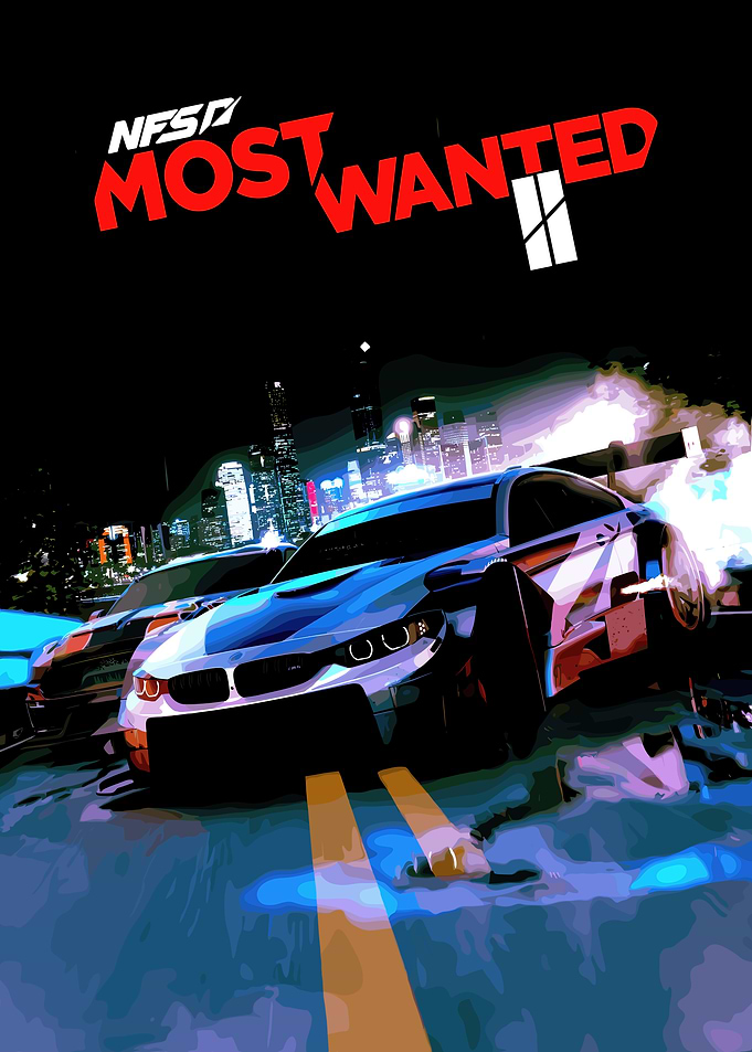 Need for Speed Most Wanted Game Art