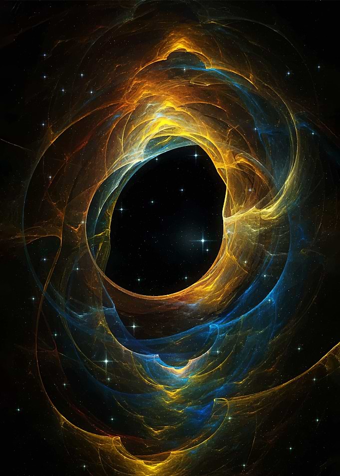 Cosmic Nebula Wormhole