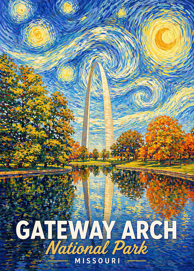 Gateway Arch National Park Missouri