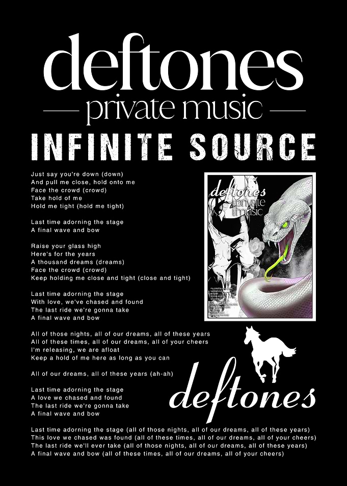 Deftones Infinite Source Album Art
