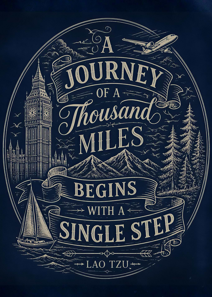 Journey of a Thousand Miles Quote
