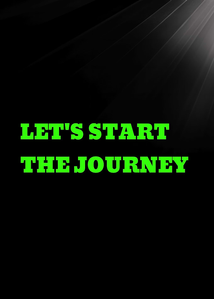 Let's Start The Journey Text