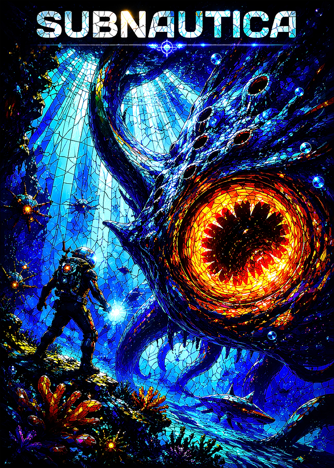 Subnautica Game Poster