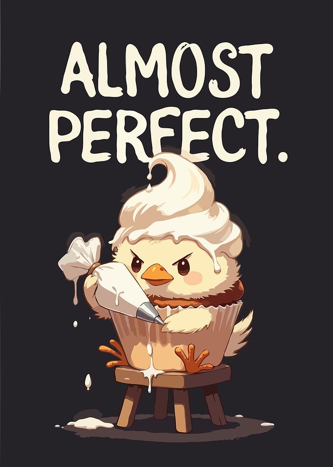 Cute Chick Decorating Cupcake