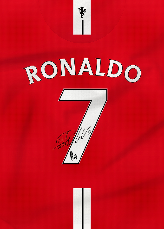 Cristiano Ronaldo Manchester United Jersey