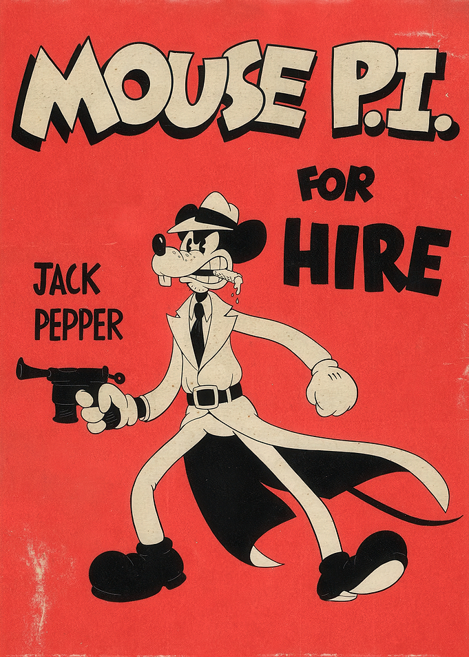 Mouse P.I. for Hire Game Art