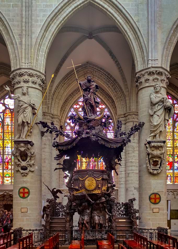 Baroque pulpit