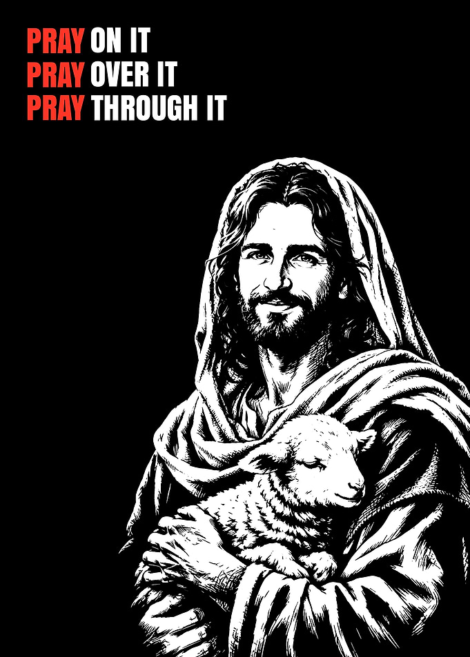 Jesus Holding a Lamb