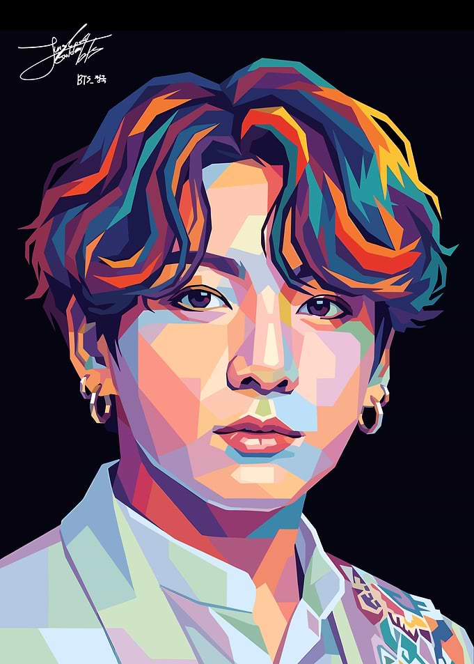 Jungkook Pop Art Portrait