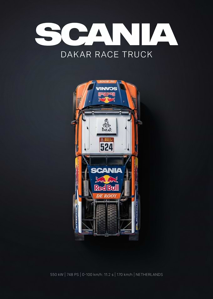 Scania Dakar Race Truck