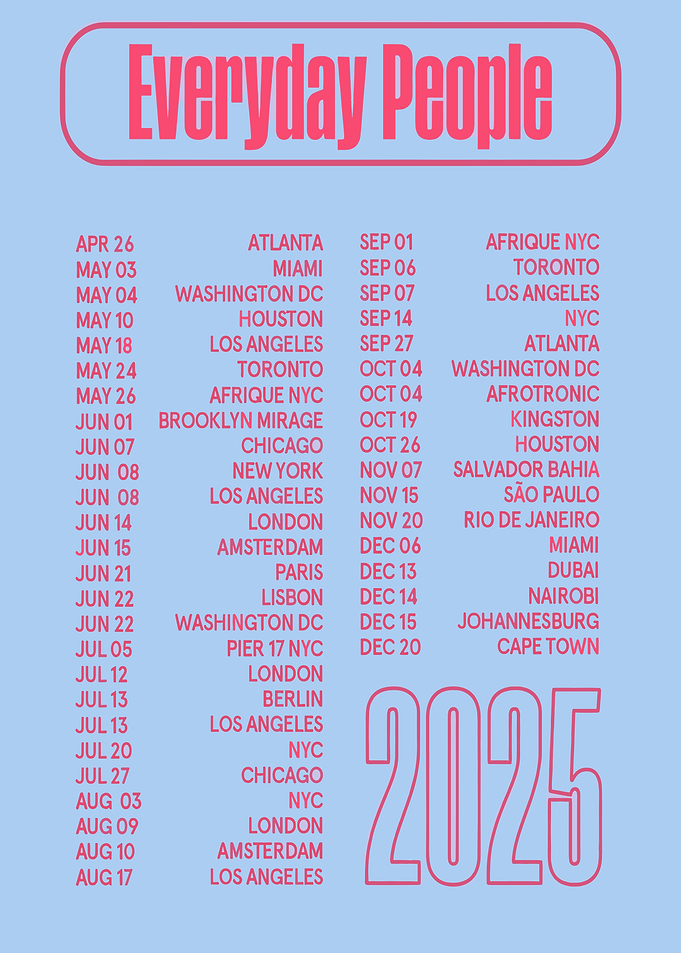 Everyday People 2025 Tour Dates