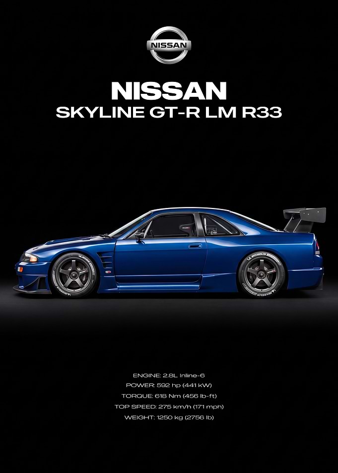 Nissan Skyline GT-R LM R33