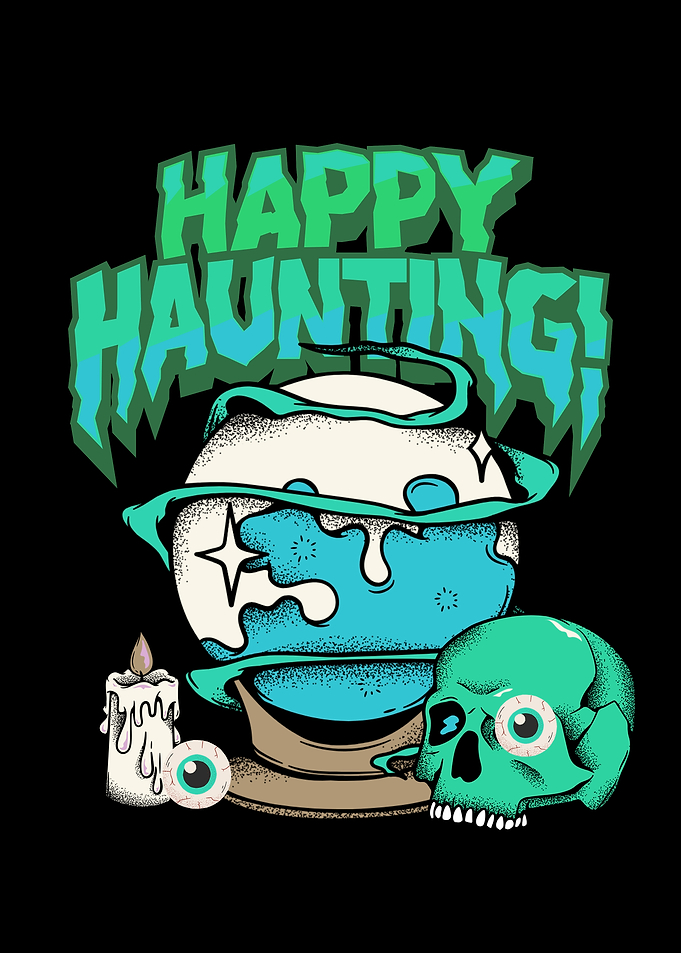 Happy Haunting Halloween Graphic