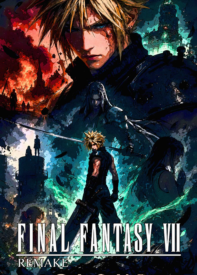 Final Fantasy VII Remake Poster