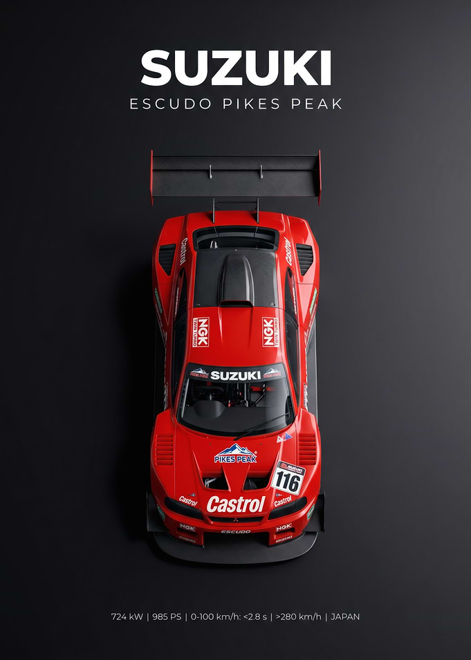 Suzuki Escudo Pikes Peak Race Car