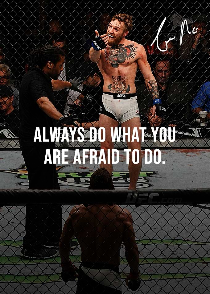 Conor McGregor Motivational Quote