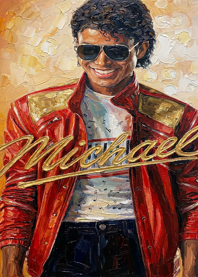 Michael Jackson Painting