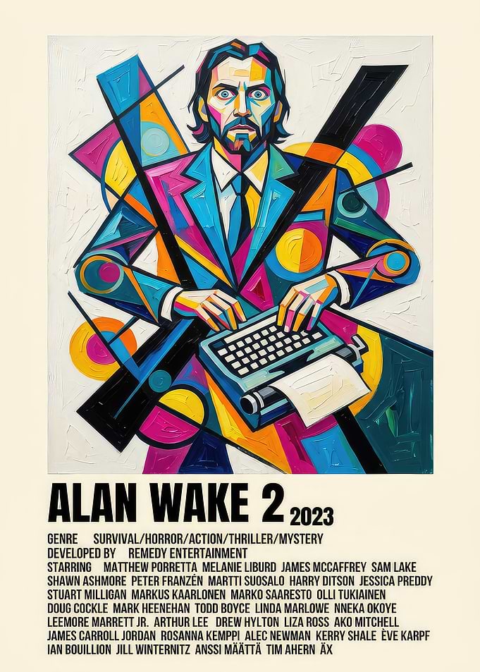 Alan Wake 2 Poster