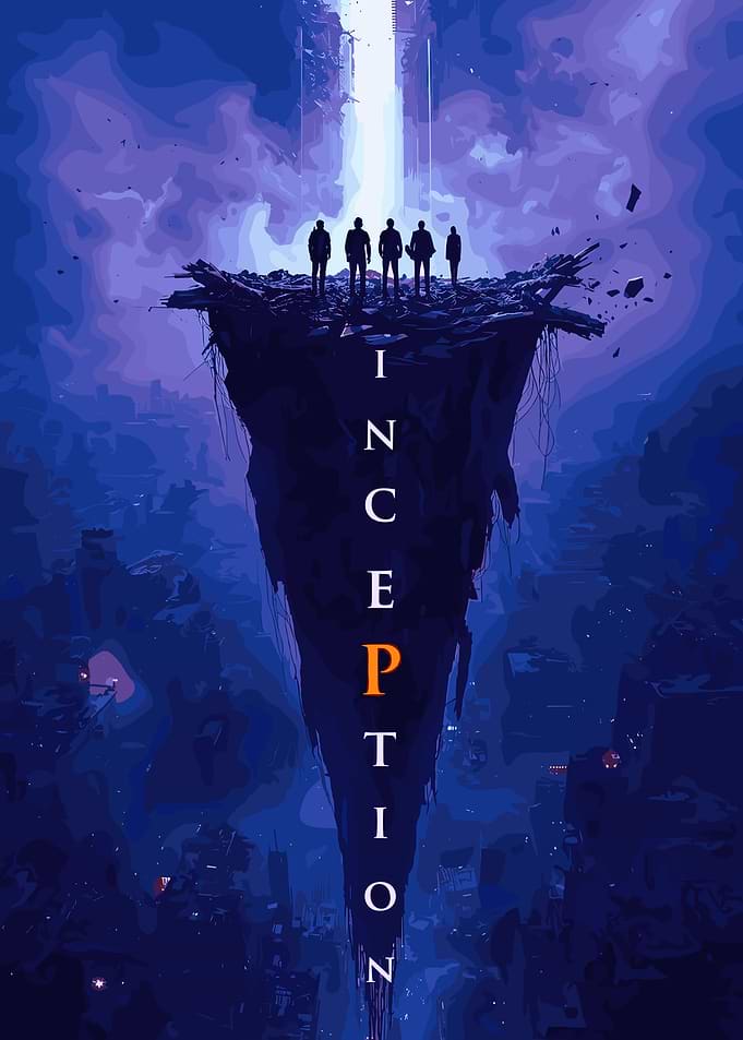 Inception Movie Poster Art