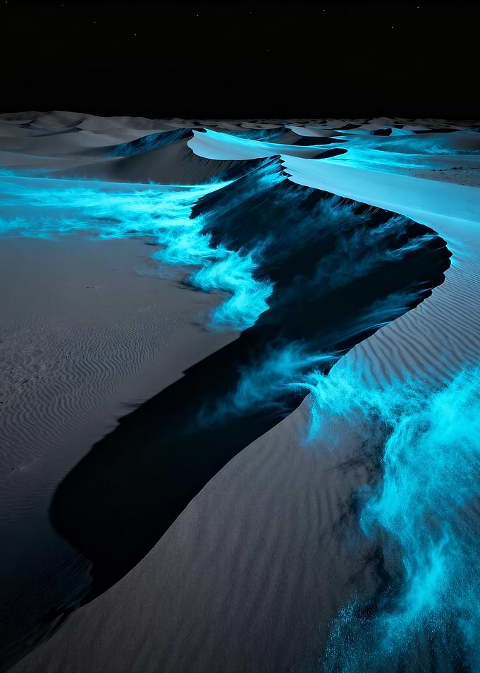 The Blue-Shift Dunes