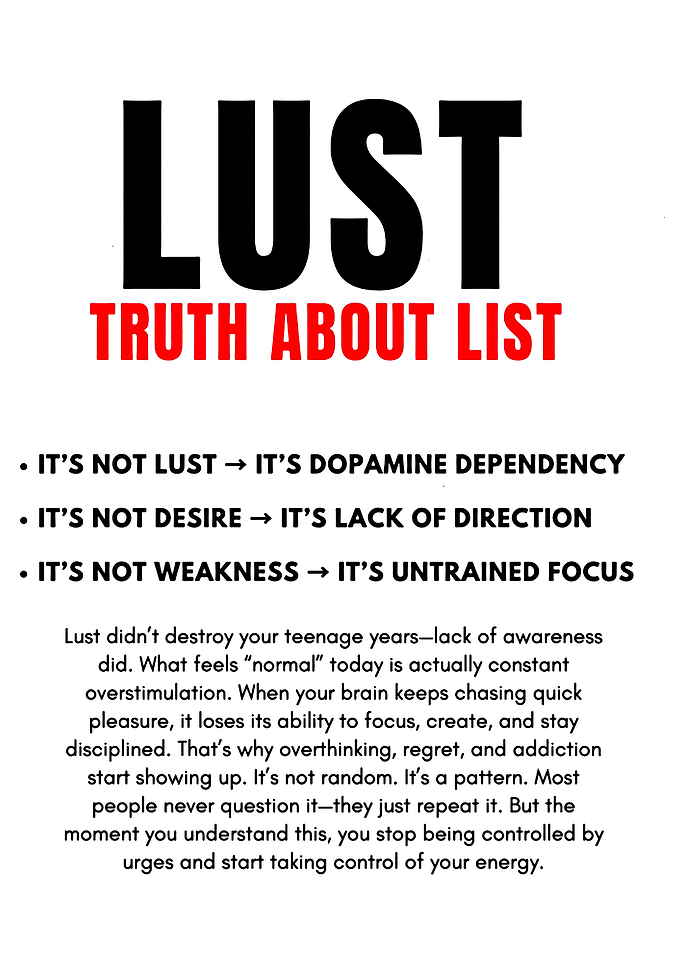 The Truth About Lust