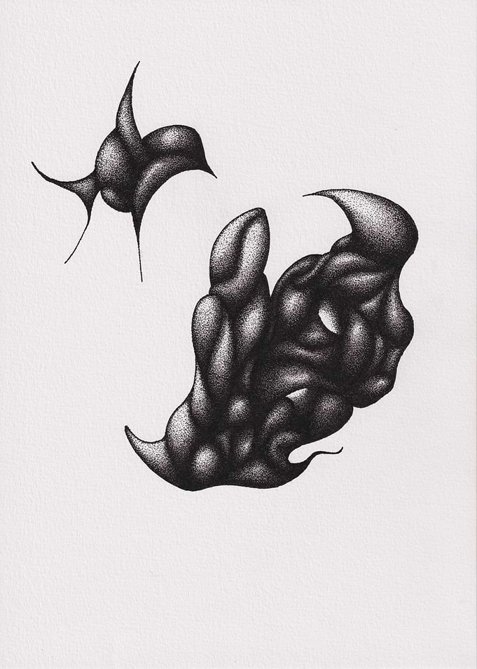 Abstract Stippled Forms