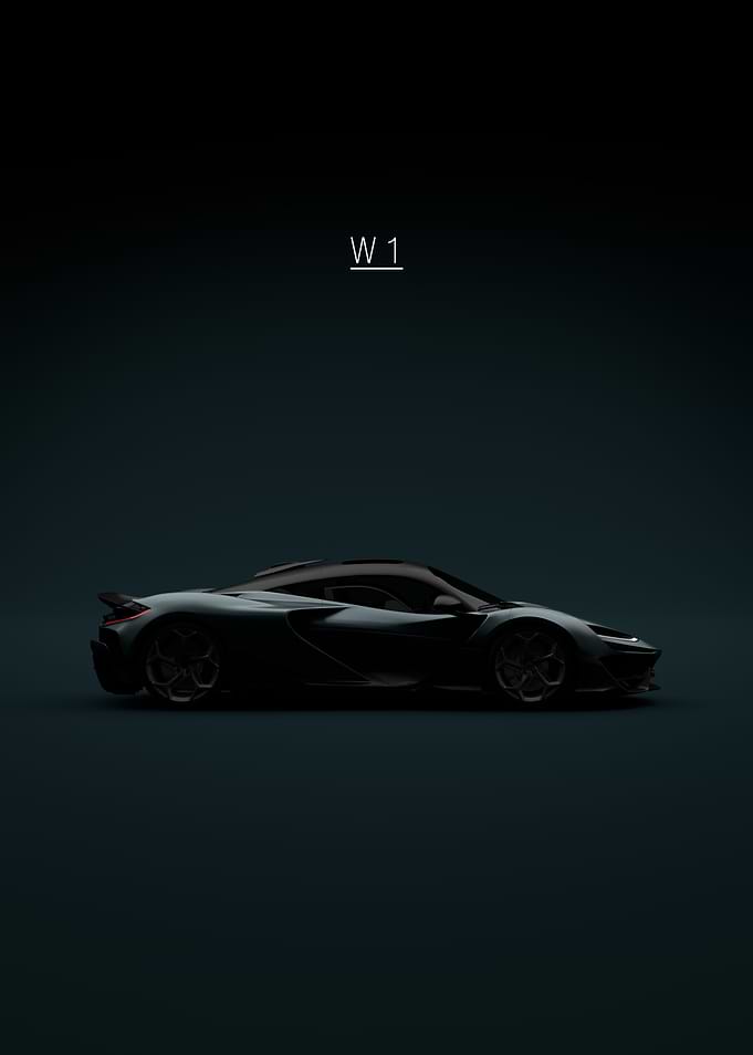 McLaren W1 Supercar