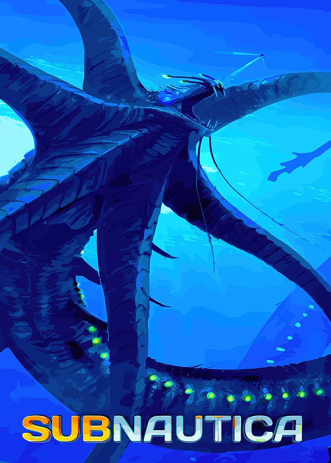 Subnautica Leviathan Underwater