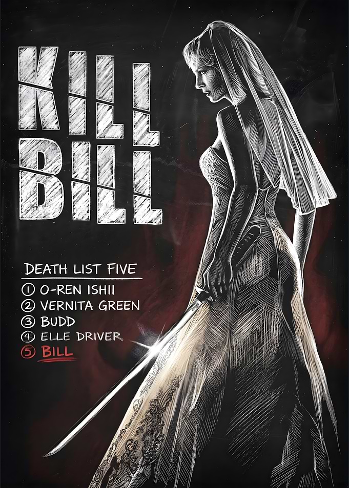 Kill Bill Bride with Sword