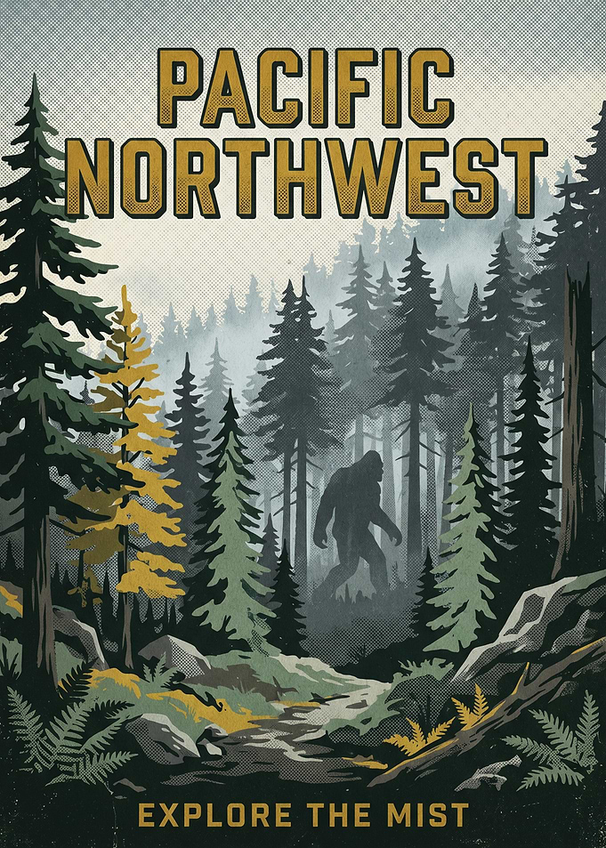 Pacific Northwest Bigfoot Explore the Mist