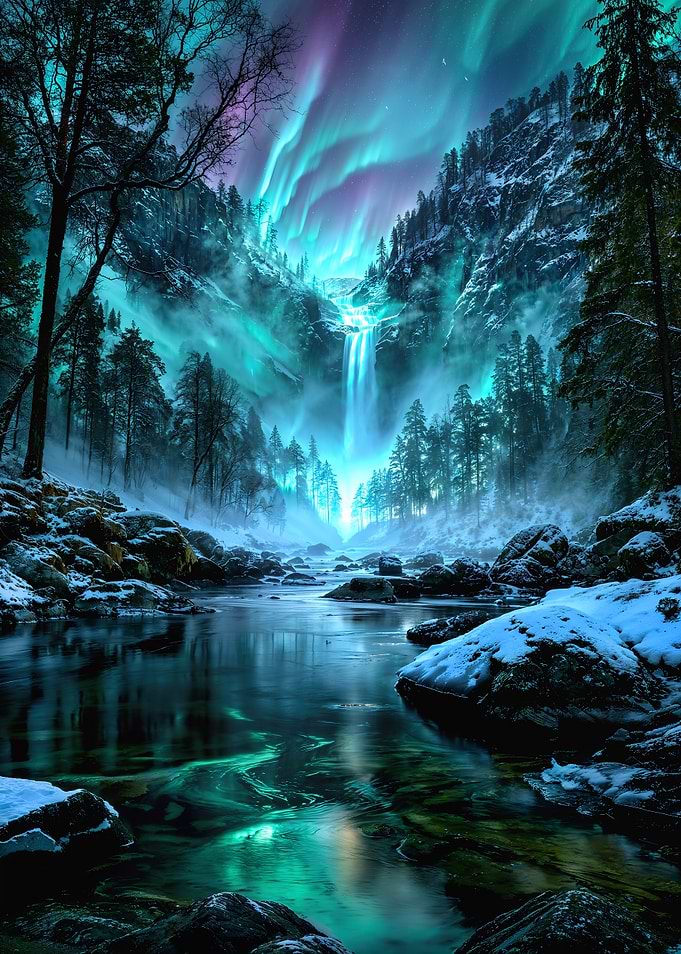 Northern Falls of Light