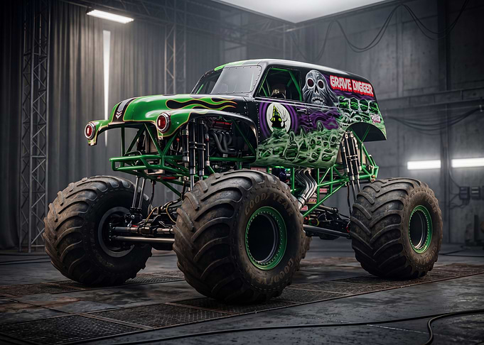 Grave Digger Monster Truck