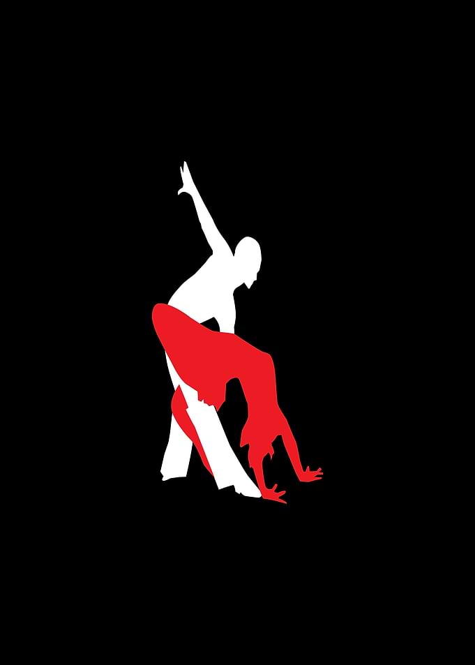 Dancing Couple Silhouette