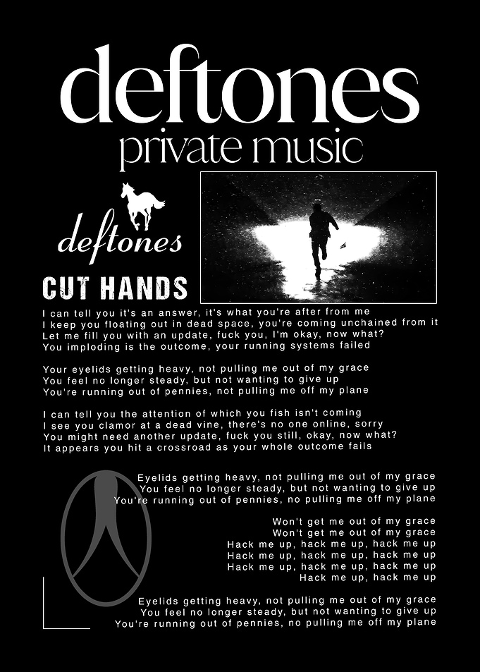 Deftones Cut Hands Album Art