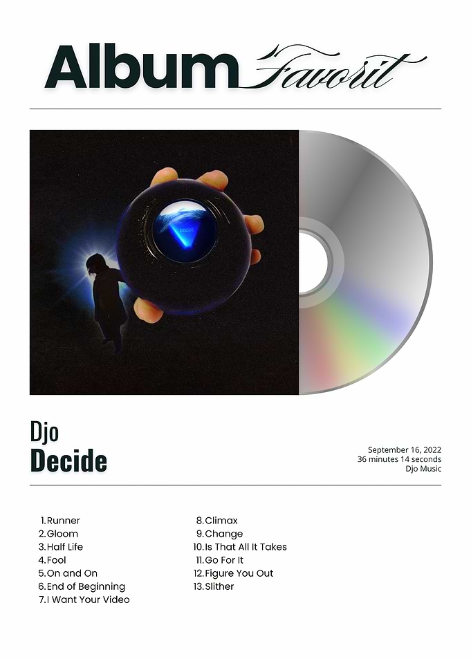 Djo Decide Album Cover