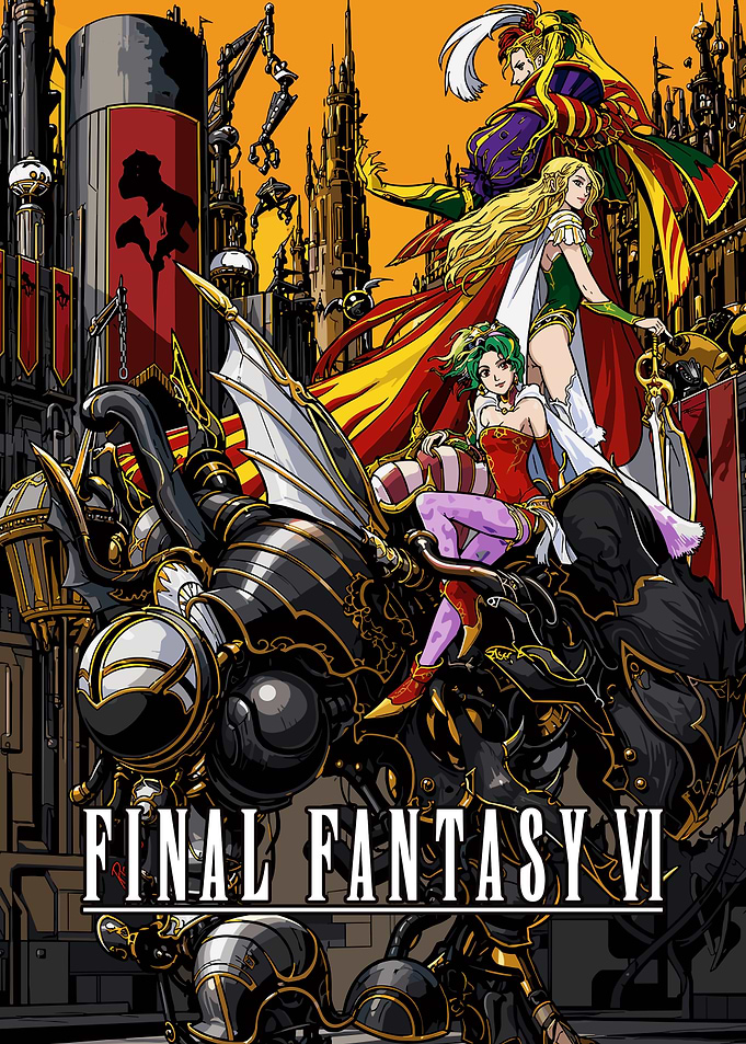 Final Fantasy VI Poster Art