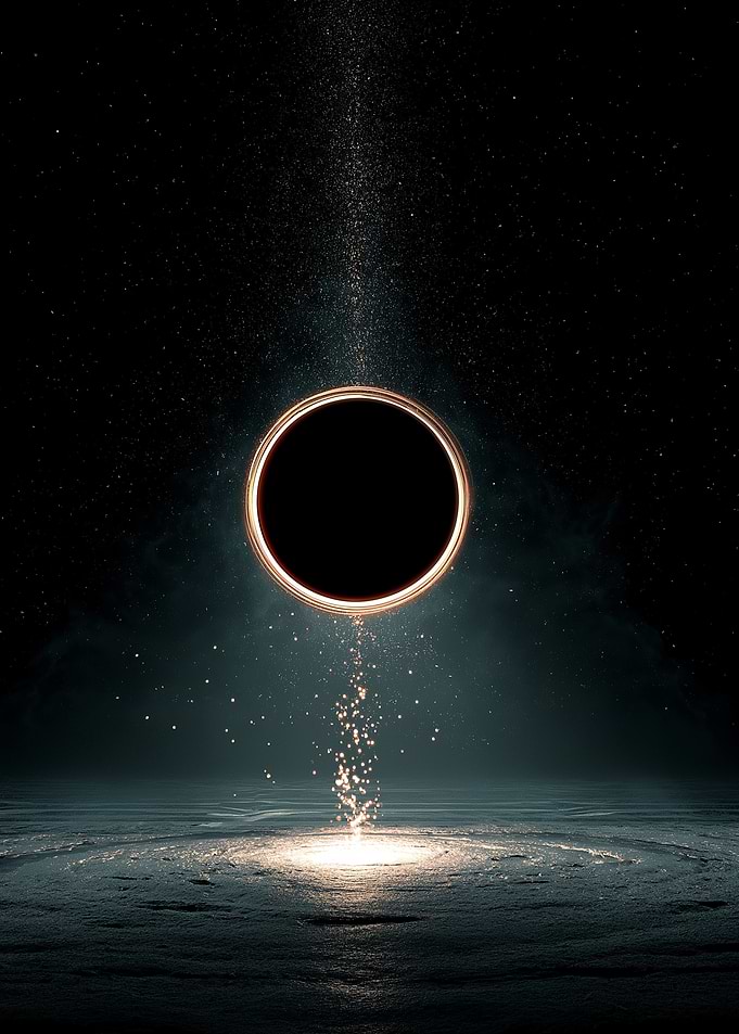 Black Hole in Space