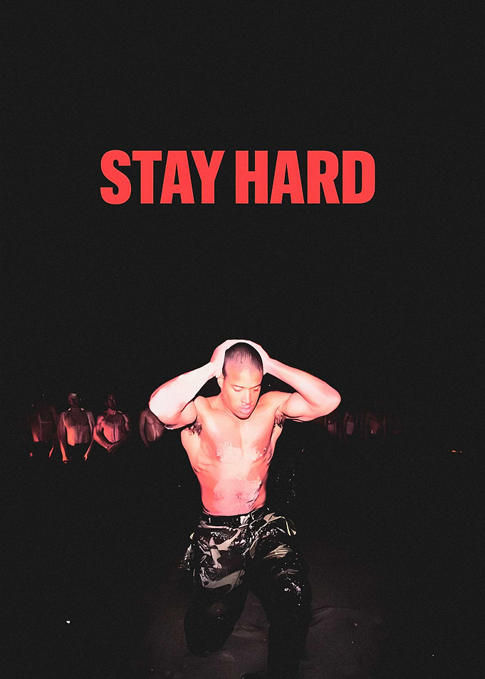 Stay Hard Motivational Image