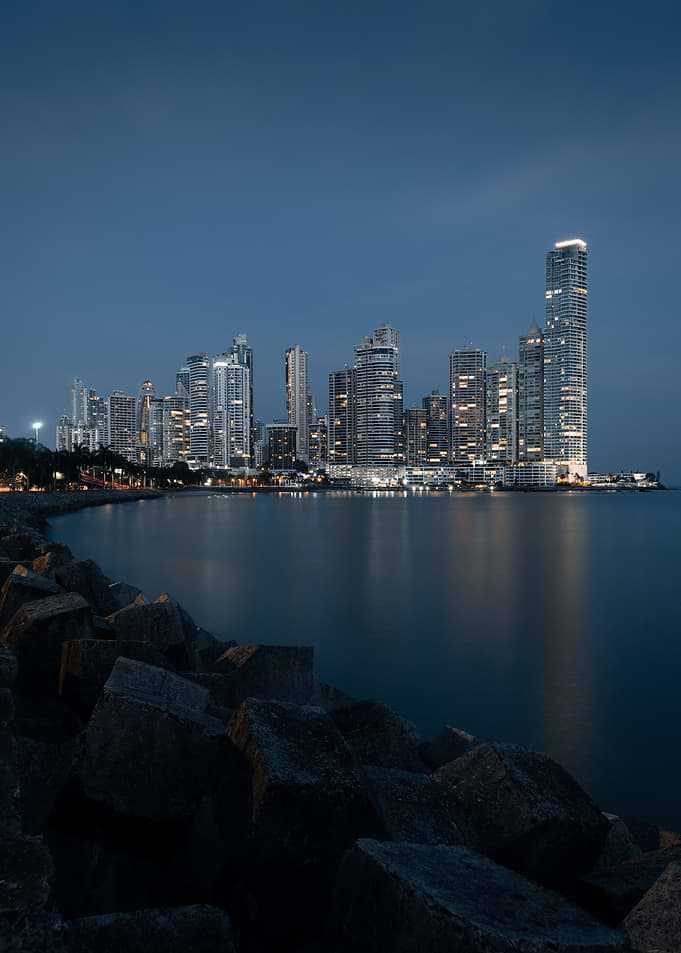 Panama City Skyline at Dusk