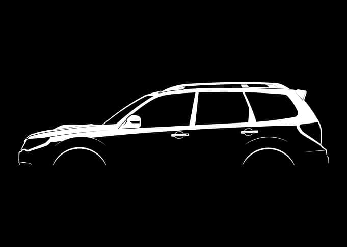 Forester (2008) Silhouette