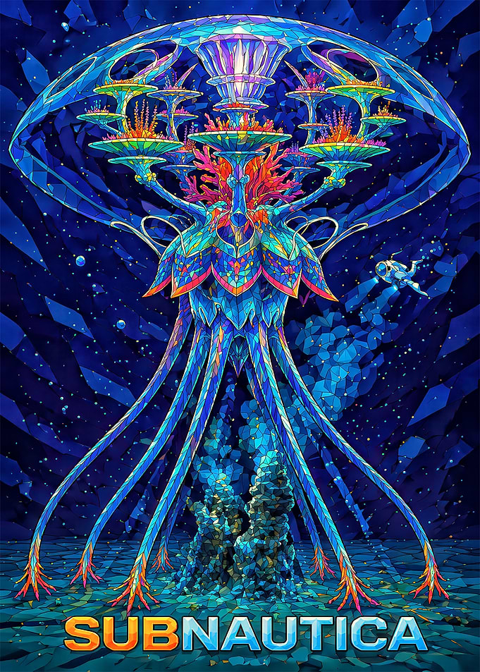 Subnautica Game Art